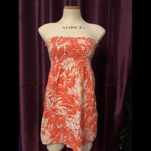 Tube J Crew Hawaiian Dress